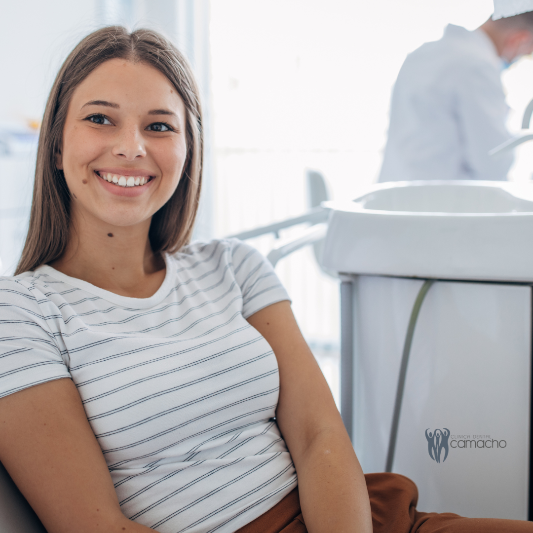 sonrisa sana y perfecta